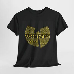 WuTang Inspired Heavy Cotton Hip Hop Fan Apparel Music Love shirt retro